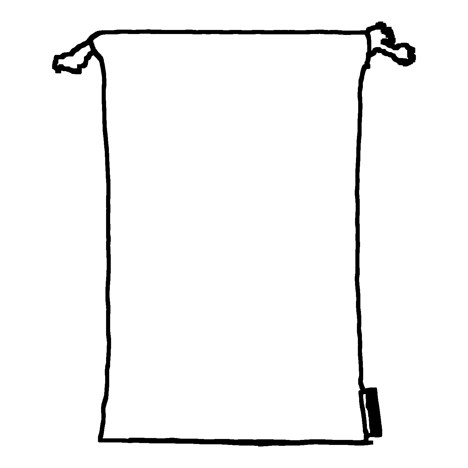 Draagzak tekening