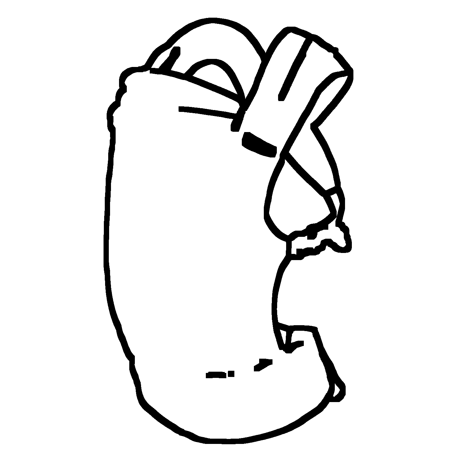 Draagzak tekening